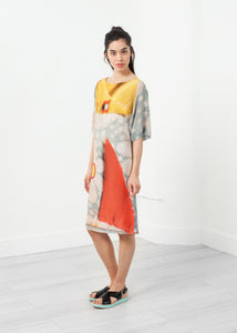3/4 Sleeve Kimono Dress - huevt 1